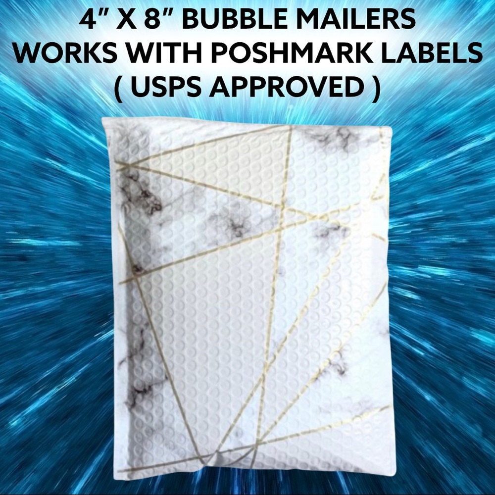25 4”X8” Marble Bubble Mailers CLEARANCE - Picture 4 of 7